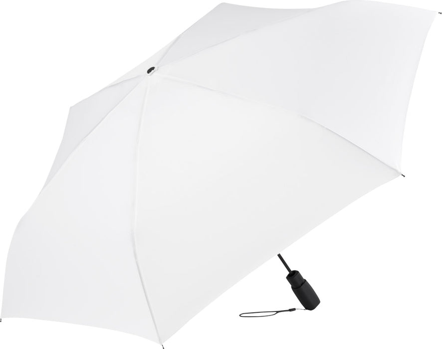 SlimLite Regenschirm Weiß – Leichter, windfester Taschenschirm - Mex Trade UG