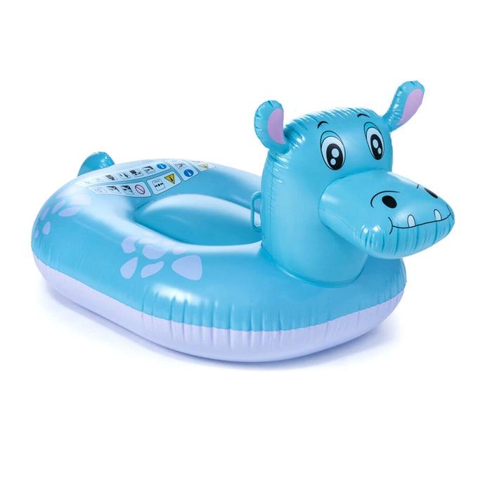 schwimmtier aufblasbar pool spaß blaue kuh
