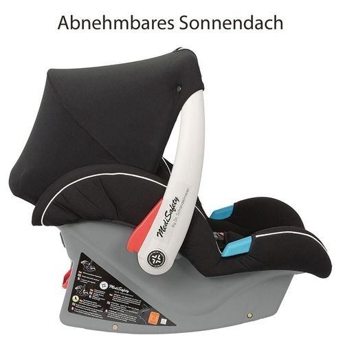 Autokindersitz Babyschale Cocomoon ab Geburt 0-13 Kg blau schwarz - Mex Trade UG