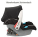 Autokindersitz Babyschale Cocomoon ab Geburt 0-13 Kg blau schwarz - Mex Trade UG