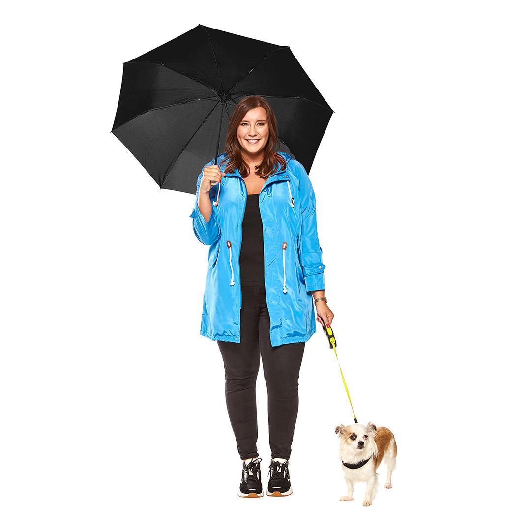 Regenschirm Fillit Grau – Stilvoller Windproof-Schutz