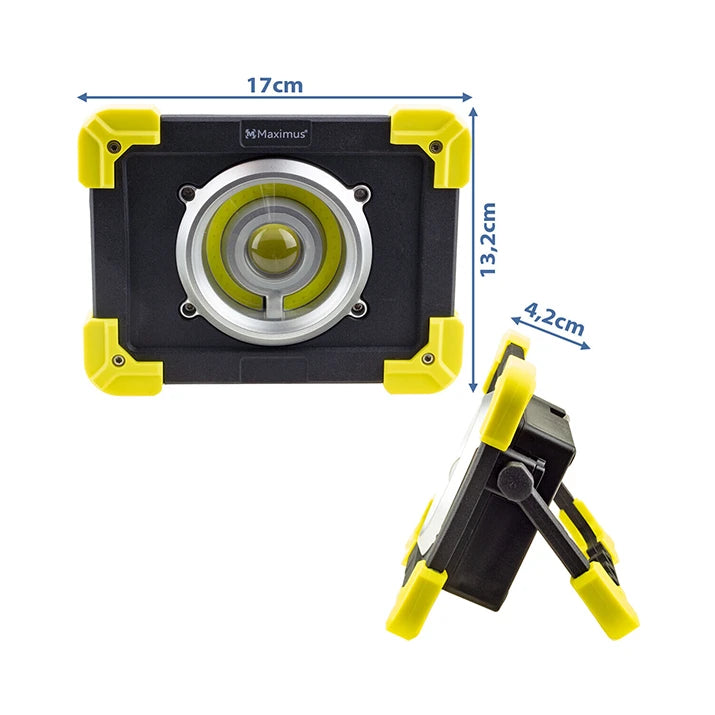 akku fluter baustrahler handlampe