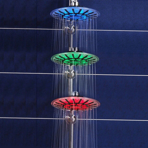 LED Kopfbrause Regendusche Rund mit Beleuchtung