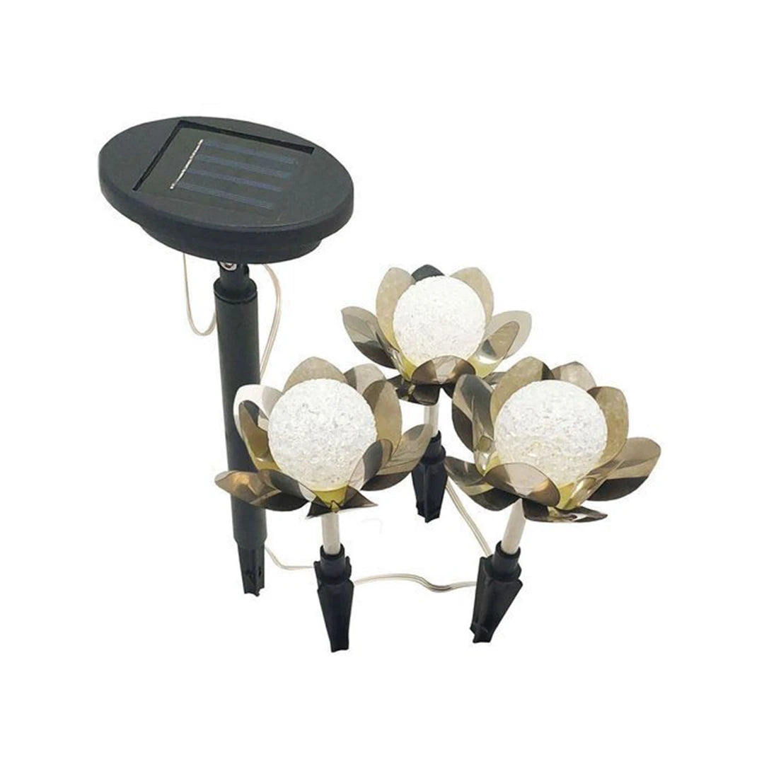 lotus solarlampe set