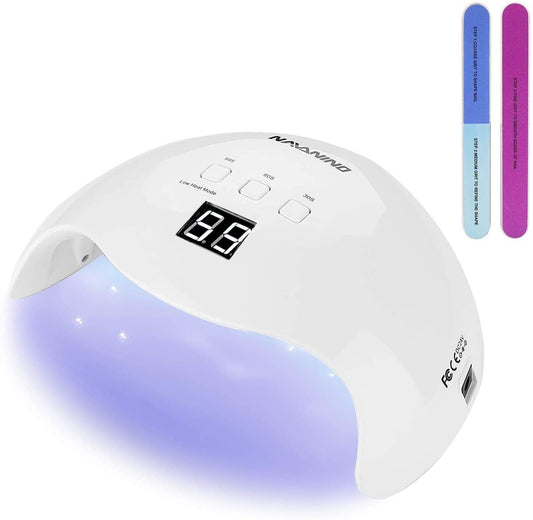 LED UV Nagel Lampe 48W Gel Lichthärtungsgerät Sensor Nageltrockner mit 3 Timer - Mex Trade UG